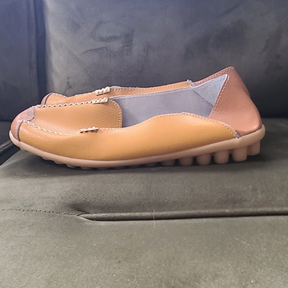 Venus Celia leather loafers sz 42 (10) - Picture 3 of 8